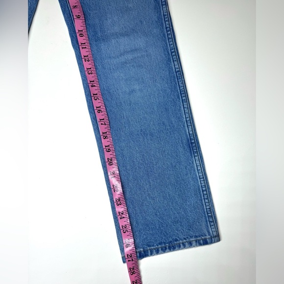 Wrangler Women’s Wild West High Rise Straight Leg Classic Blue Jeans Size- 24 - Picture 7 of 10